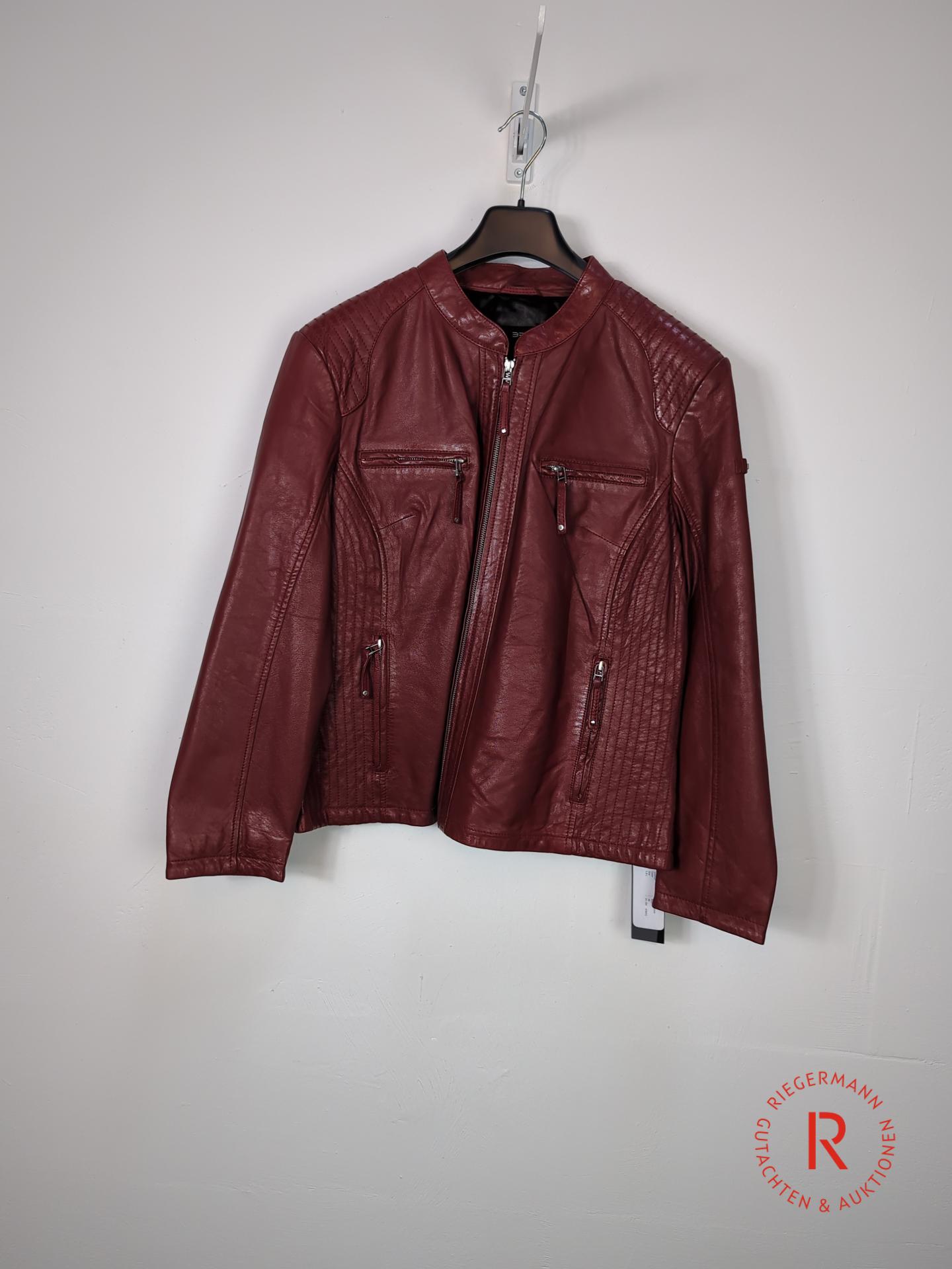 DAMEN LEDERJACKE GRÖSSE 48